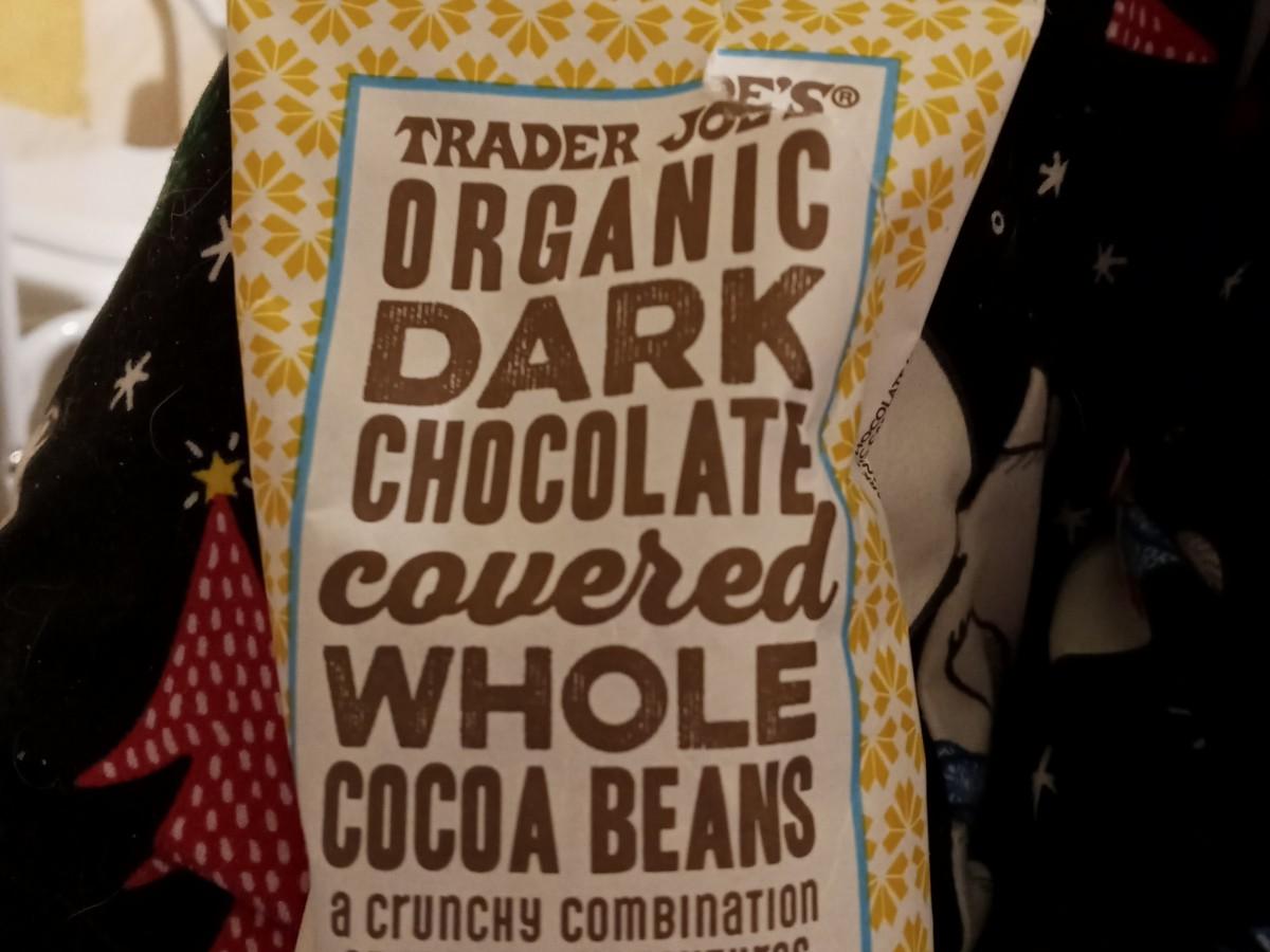 Organic Dark Chocolate Covered Whole Cocoa Beans Nutrition Facts Eat